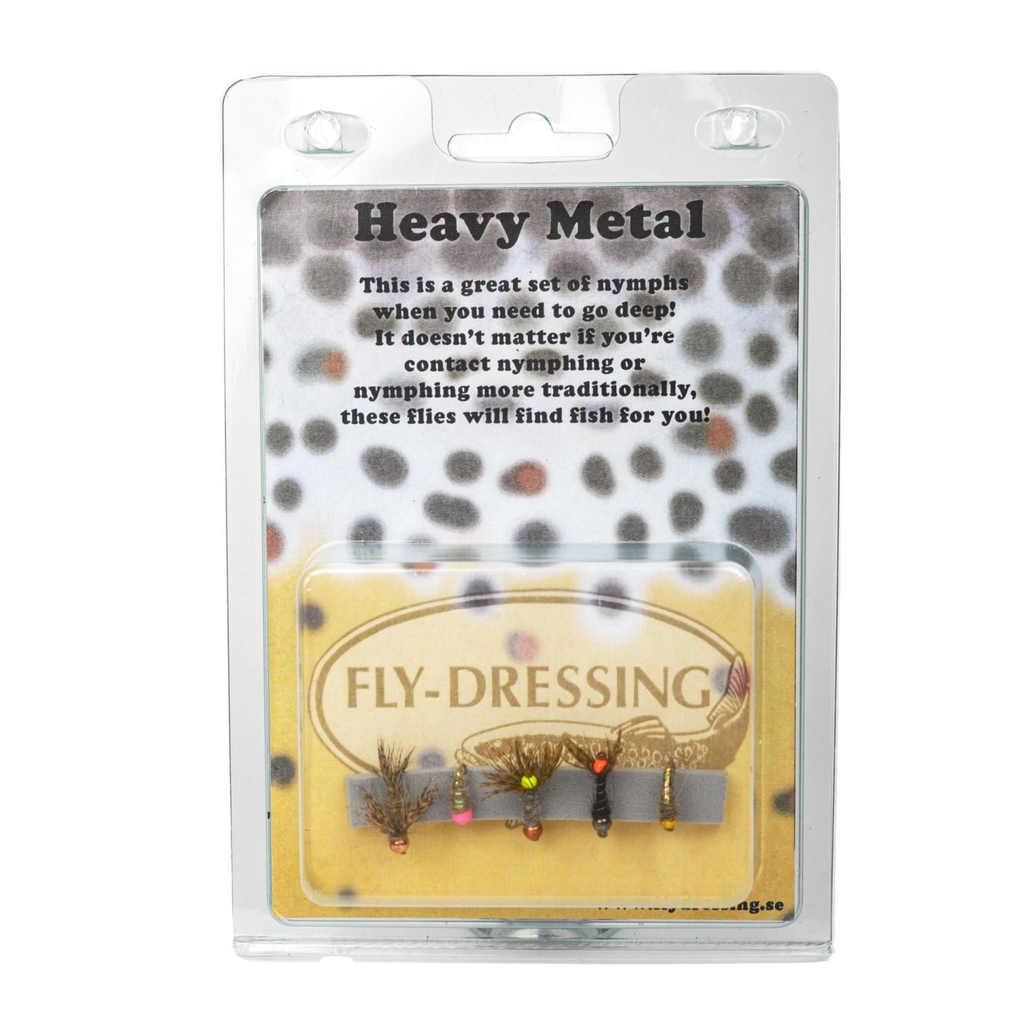 Fly Assortment Heavy Metal ryhmässä Vieheet / Perhot / Perhosarjat @ Sportfiskeprylar.se (FD037)