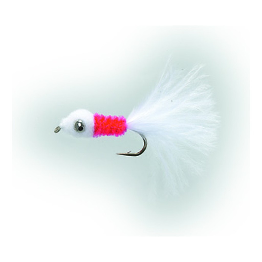Poppy Nobbler White/Red Daiichi 1710 #8 ryhmässä Vieheet / Perhot / Streamerit @ Sportfiskeprylar.se (FL22004)