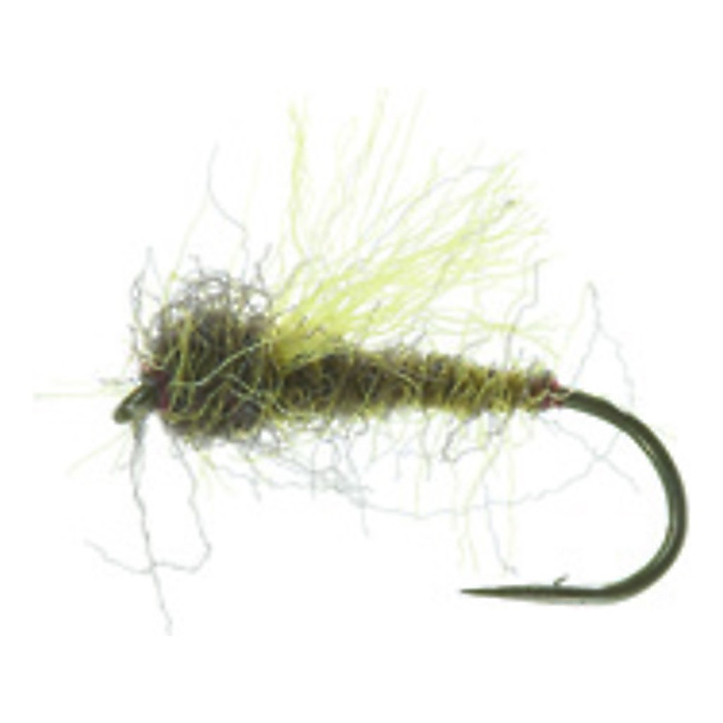 Rackelhanene Brown/Beige Daiichi 1180 #12 ryhmässä Vieheet / Perhot / Pintaperhot @ Sportfiskeprylar.se (FL35003)