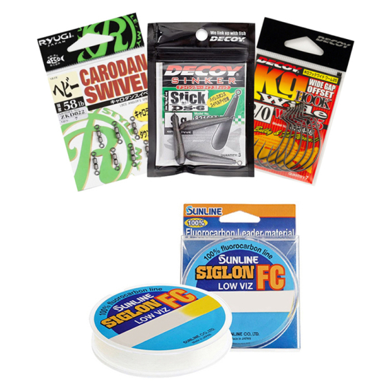 JDM Free Rig Bundle ryhmässä Koukut & Tarvikkeet / Valmiit rigit / Valmiit ahvenrigit @ Sportfiskeprylar.se (FREERIGBUNDLE)