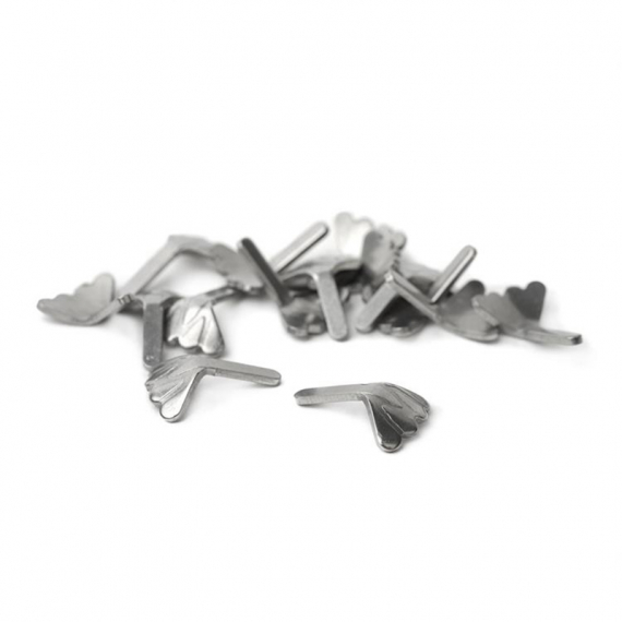 Fish-Skull Shrimp & Cray Tail - Silver L ryhmässä Koukut & Tarvikkeet / Perhonsidonta / Perhonsidontamateriaalit / Kartiot @ Sportfiskeprylar.se (FS-SCT-SL)