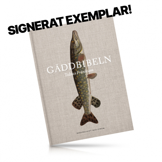 Gäddbibeln Signerad av Tobias Fränstam ryhmässä Muut / DVD:t & kirjat / Kalastuskirjat @ Sportfiskeprylar.se (GADDBIBELN-SIGN)