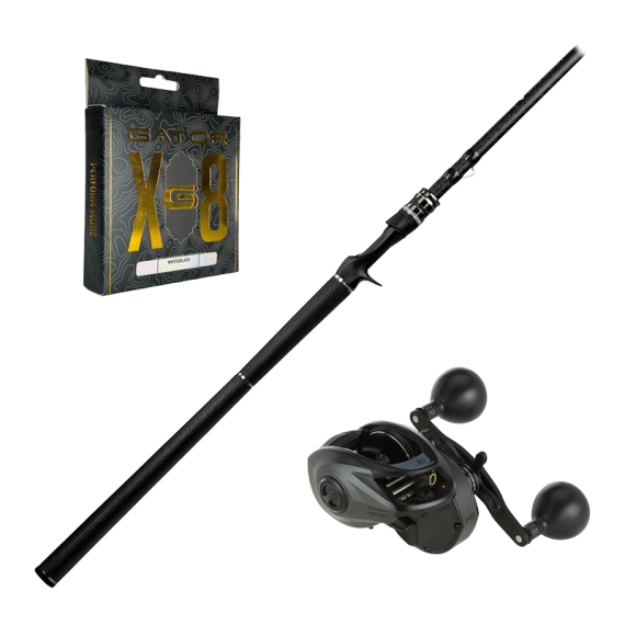 Gator Giant Bait Elixir 2.0 & Beast Combo 8\'6\'\' up to 300 Gram ryhmässä Kalastussetit / Heittokalastussetit / Hyrräkelasetit Hauki @ Sportfiskeprylar.se (GATOLRELIXIRBEASTCOMBO)