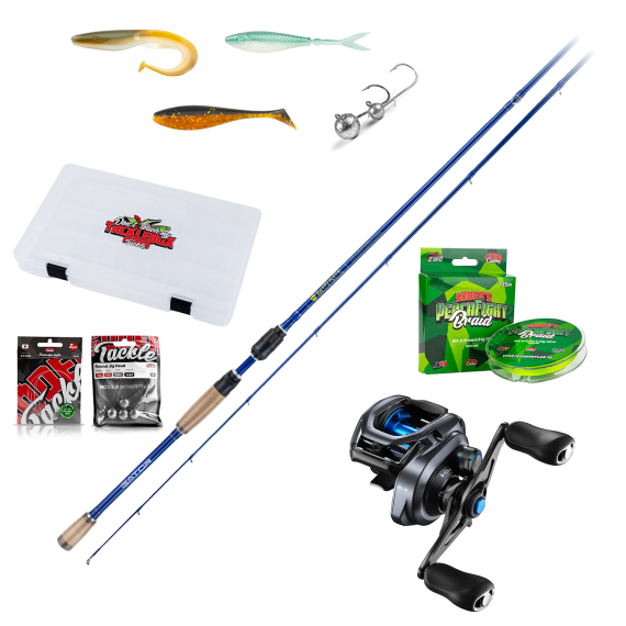 Gator Mirage 7\'3\'\' Superb Casting 5-25g Perch Bundle ryhmässä Kalastussetit / Heittokalastussetit / Heittokalastussetit Ahven @ Sportfiskeprylar.se (GATORMIRAGESPINNINGPERCH)