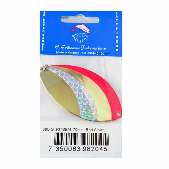 G. Eriksson Ritsem 16gr 70mm ryhmässä Vieheet / Pilkkiminen jigi - vieheet / Pilkkiminen lusikat @ Sportfiskeprylar.se (GE19r)