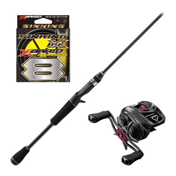 RAID Gladiator ANTI GA-65PBF Power Bait Finesse Combo ryhmässä Kalastussetit / Heittokalastussetit / Heittokalastussetit Ahven @ Sportfiskeprylar.se (GLADIATORSET)