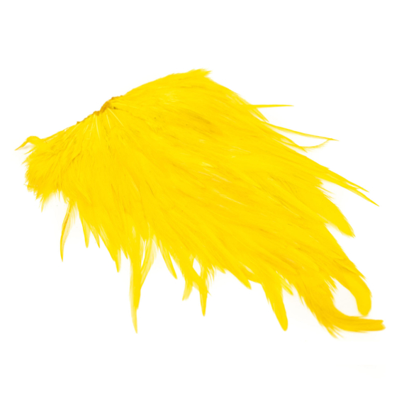 Indisk tuppsadel - Gul ryhmässä Koukut & Tarvikkeet / Perhonsidonta / Perhonsidontamateriaalit / Höyhenet & Sulat / Takit & Satulat @ Sportfiskeprylar.se (GN32-14)