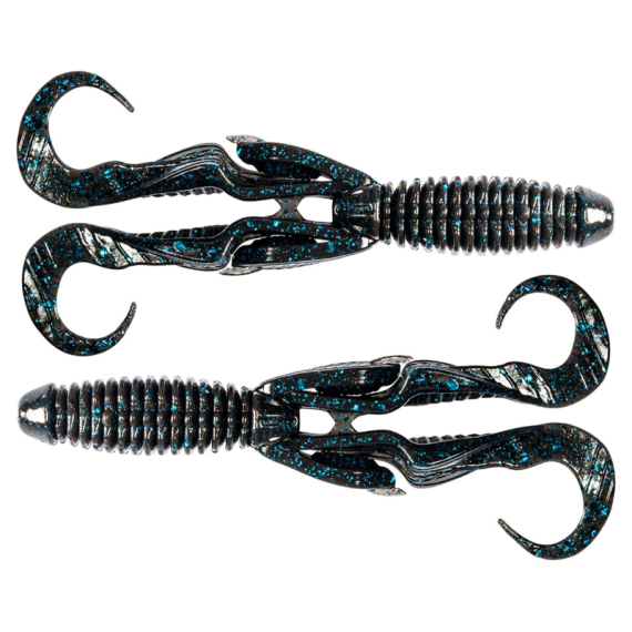 Z-man Gremlin 11,4cm (4pcs) - Black/Blue Flake ryhmässä Vieheet / Jigit ja keinosyötit / Ravut ja Creaturebaits-syötit / Otusjigit @ Sportfiskeprylar.se (GR45-02PK4)