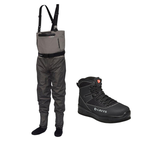 Greys Tital Wading Combo Felt ryhmässä Vaatteet ja kengät / Kahluuvarusteet / Kahluuvarussarjat @ Sportfiskeprylar.se (GREAYSTITALWADINGSET)