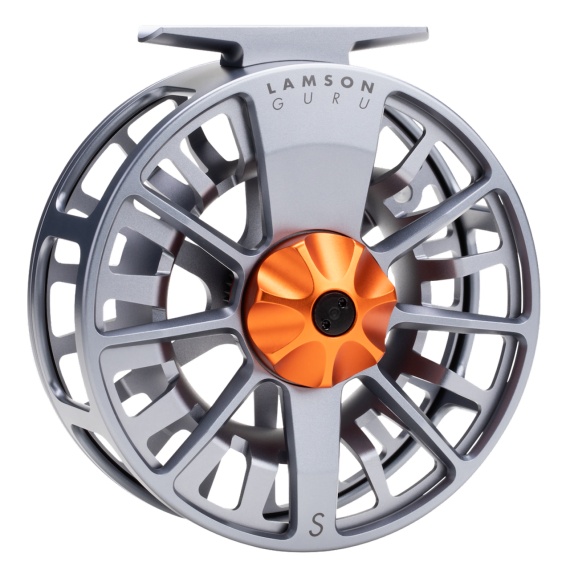 Lamson Guru S HD Fly Reel Blaze ryhmässä Kelat / Perhokelat & Lisäkelat / Perhokelat @ Sportfiskeprylar.se (GS-5PLUSHDREEL-BLAZEr)