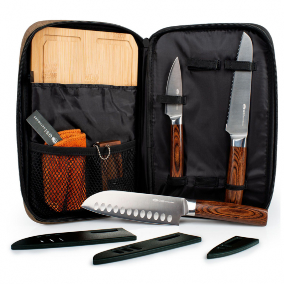 GSI Rakau Knife Set ryhmässä Työkalut ja tarvikkeet / Puukot & kirveet / Puukot / Keittiöveitset @ Sportfiskeprylar.se (GSI90106)