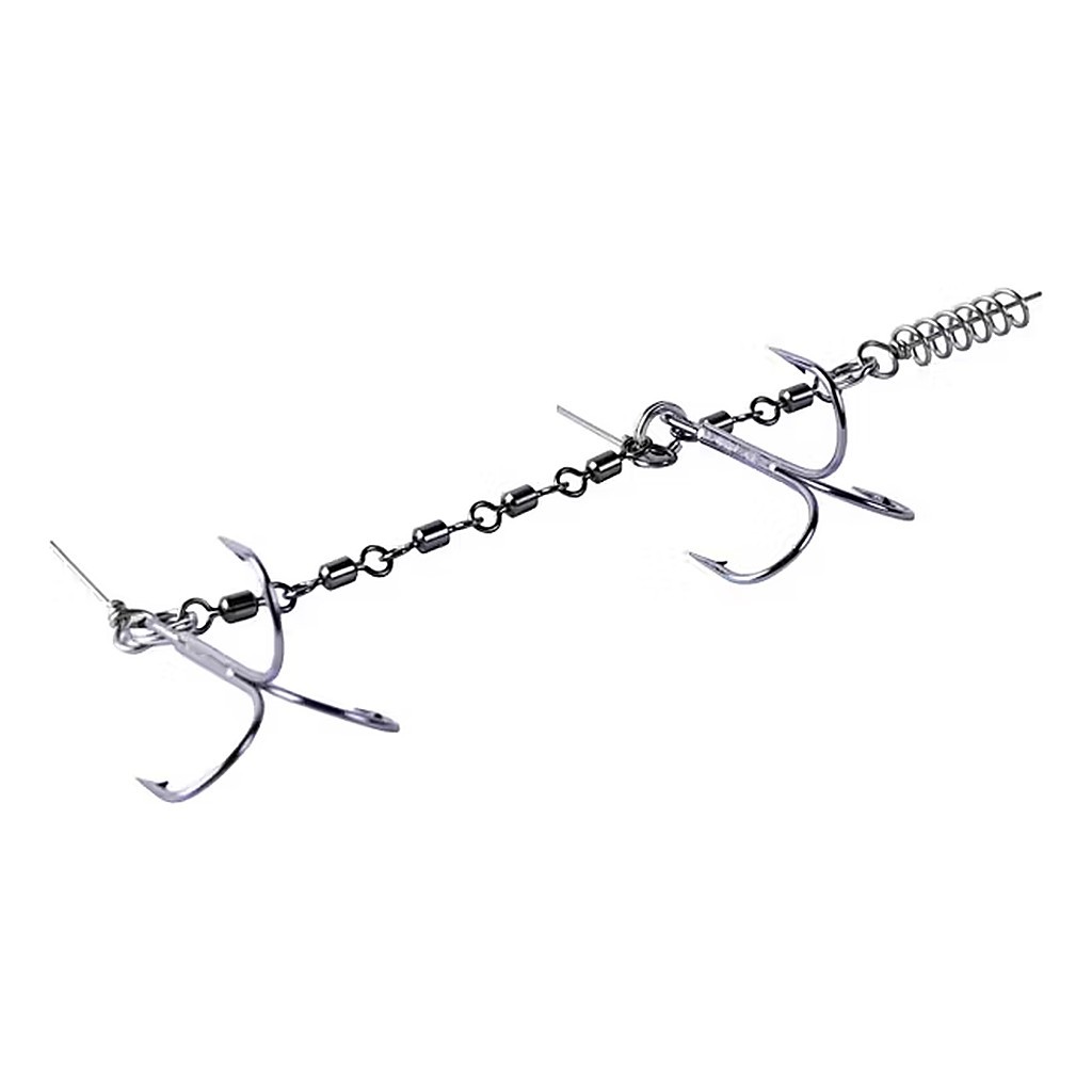 Gator Black Nickel Swivel Stinger ryhmässä Koukut & Tarvikkeet / Stingers & Stinger lisätarvikkeet / Stingerit @ Sportfiskeprylar.se (GT-SE-BN-S-1-2-0r)