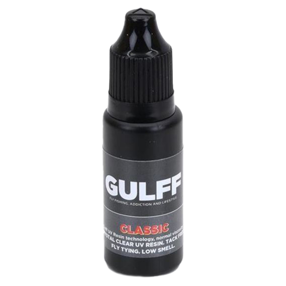 Gulff Classic 15ml Clear ryhmässä Työkalut & Lisätarvikkeet / Superliima & Epoksi / UV-liima @ Sportfiskeprylar.se (GU15C)
