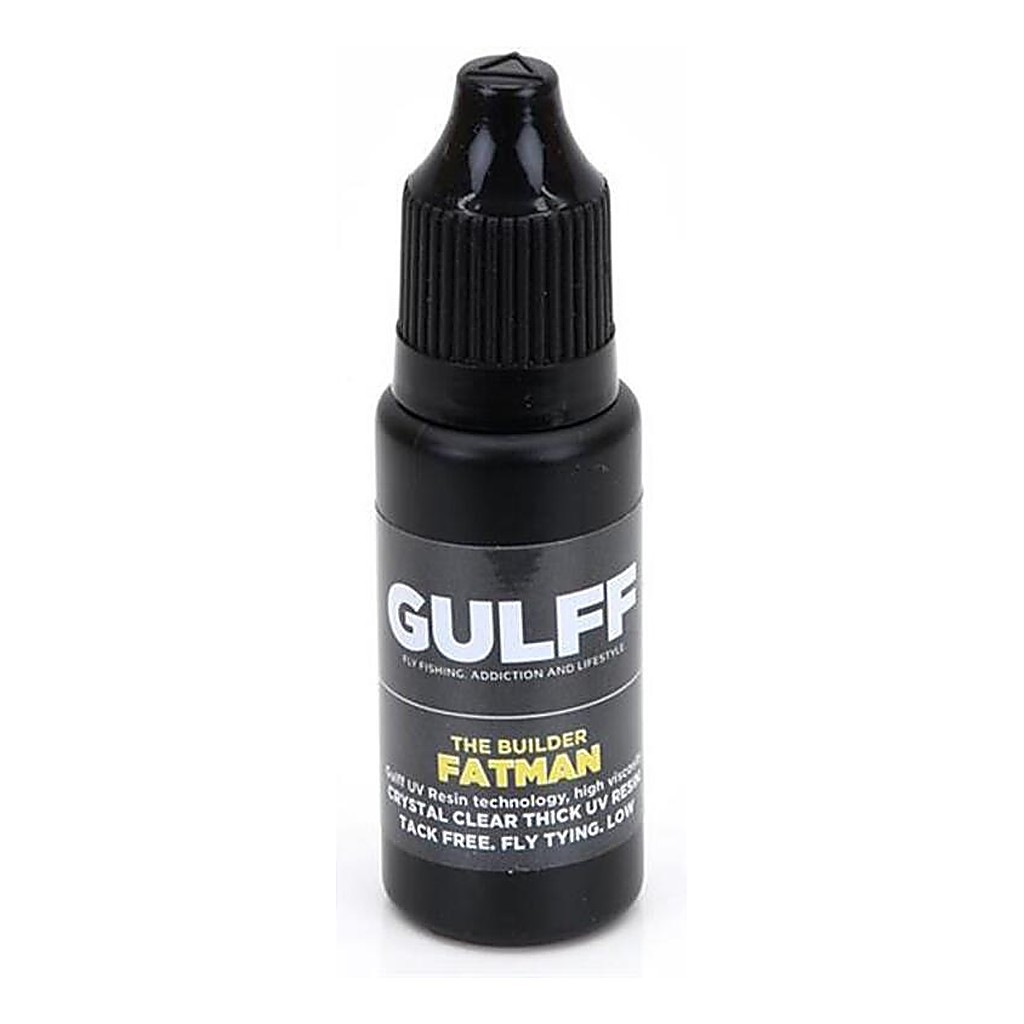 Gulff Fatman 15ml Clear ryhmässä Työkalut ja tarvikkeet / Superliima & Epoksi / UV-liima @ Sportfiskeprylar.se (GU15CF)