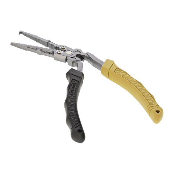 Westin Pistol Split Ring Pliers (Incl,Spare Blades) L 7,5\'\'/19cm Black Sand ryhmässä Työkalut ja tarvikkeet / Pihdit & sakset / Uistinrengaspihdit @ Sportfiskeprylar.se (H026-L-627)