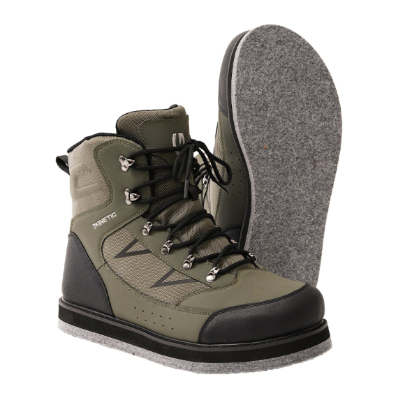Kinetic X4 Wading Boot Felt Thyme ryhmässä Vaatteet ja kengät / Kahluuvarusteet / Kahluukengät @ Sportfiskeprylar.se (H236-857-4041Fr)