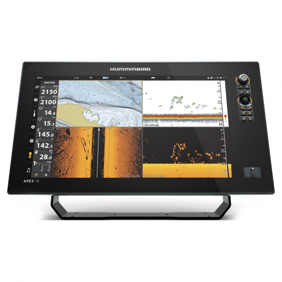Humminbird APEX 19 MSI+ GPS ryhmässä Veneilyelektroniikka & veneily / kaikuluotaimet / Kaikuluotain ja plotteri -yhdistelmälaitteet @ Sportfiskeprylar.se (H411240-1r)