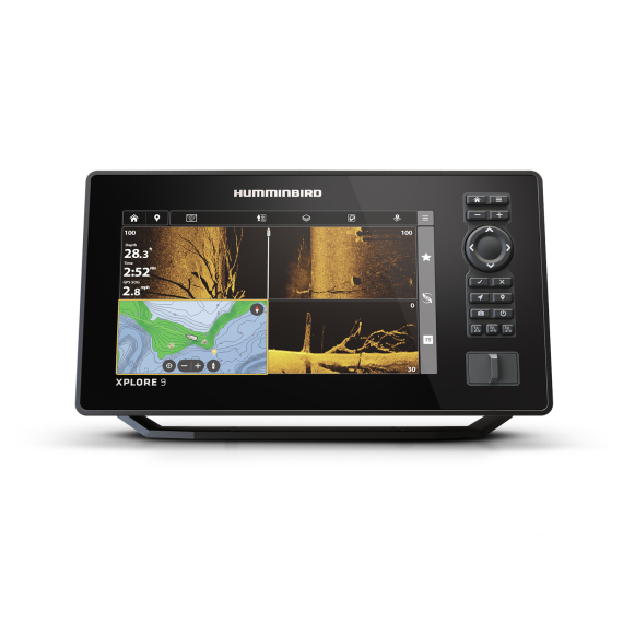 Humminbird XPLORE 9 CMSI+ With Transducer ryhmässä Veneilyelektroniikka & veneily / kaikuluotaimet / Kaikuluotain ja plotteri -yhdistelmälaitteet @ Sportfiskeprylar.se (H412000-1M)