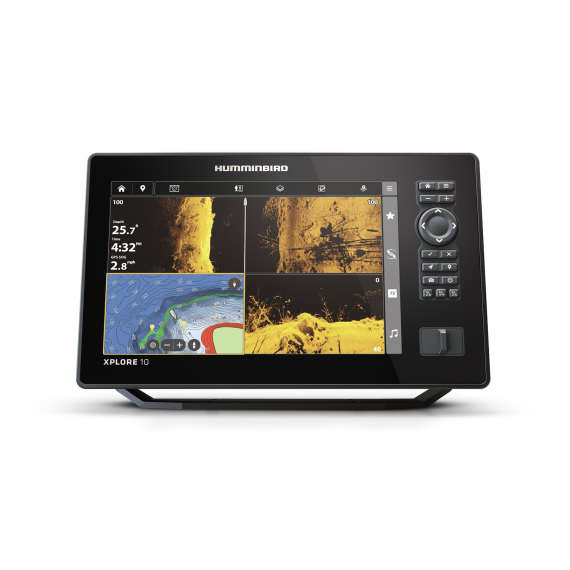 Humminbird XPLORE 10 CMSI+ With Transducer ryhmässä Veneilyelektroniikka & veneily / kaikuluotaimet / Kaikuluotain ja plotteri -yhdistelmälaitteet @ Sportfiskeprylar.se (H412010-1M)