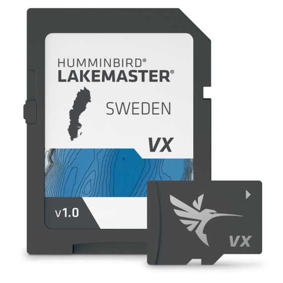 Humminbird Lakemaster VX Standard Sweden ryhmässä Veneilyelektroniikka & veneily / Kartat @ Sportfiskeprylar.se (H601022-1LMB)