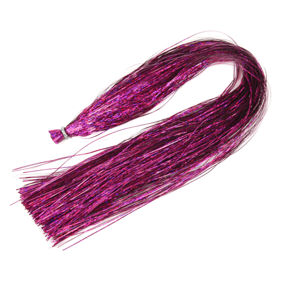Flashabou - holografisk fuchsia ryhmässä Koukut & Tarvikkeet / Perhonsidonta / Perhonsidontamateriaalit / Kimallekuitu & synteetit @ Sportfiskeprylar.se (H6995)