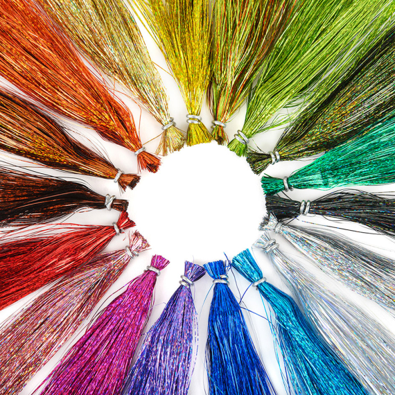 Fly-Dressing Flashabou Holografic ryhmässä Koukut & Tarvikkeet / Perhonsidonta / Perhonsidontamateriaalit / Kimallekuitu & synteetit @ Sportfiskeprylar.se (H6999r)