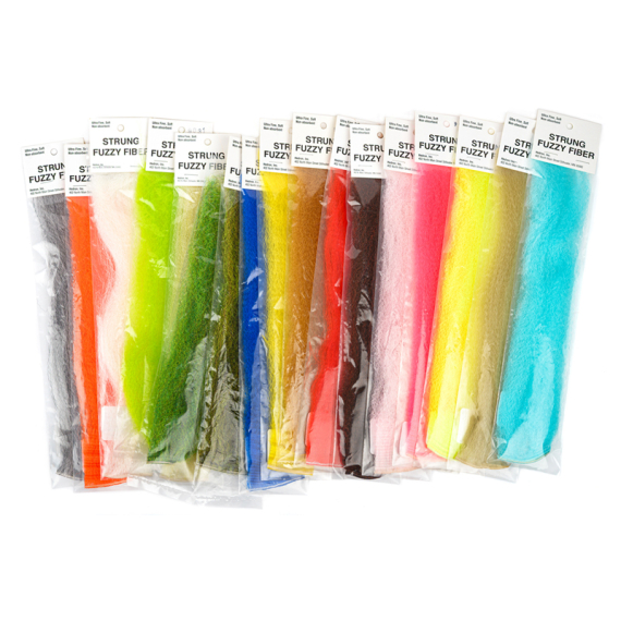 Strung Fuzzy Fiber ryhmässä Koukut & Tarvikkeet / Perhonsidonta / Perhonsidontamateriaalit / Kimallekuitu & synteetit @ Sportfiskeprylar.se (H9001r)
