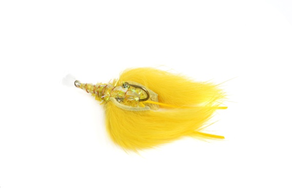 Crayfish Zonker Yellow size #6 ryhmässä Uistimet / vieheet / Perhot / Streamerit @ Sportfiskeprylar.se (HF9040)