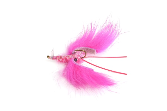 Crayfish Zonker Fluo Pink size #6 ryhmässä Uistimet / vieheet / Perhot / Streamerit @ Sportfiskeprylar.se (HF9042)
