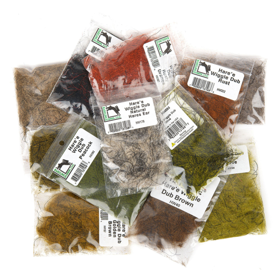 Hare\'E Wiggle Dubbing ryhmässä Koukut & Tarvikkeet / Perhonsidonta / Perhonsidontamateriaalit / Dubbingit @ Sportfiskeprylar.se (HL-HW40r)
