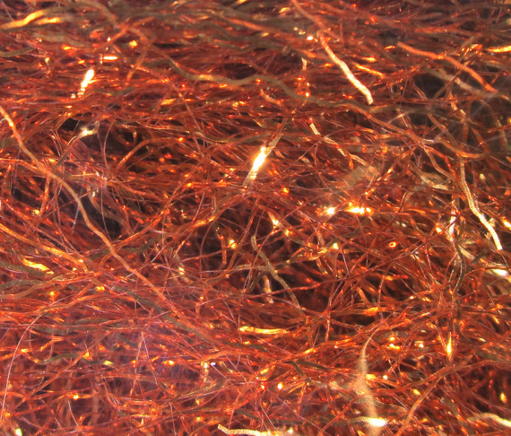 Ripple Ice Fiber, 67 Copper ryhmässä Koukut & Tarvikkeet / Perhonsidonta / Perhonsidonta materiaali / Kimallekuitu & synteetit @ Sportfiskeprylar.se (HL-RIP67)