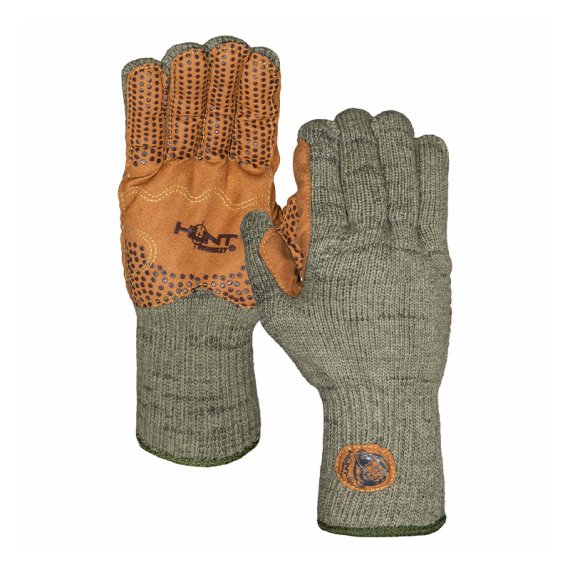 Fish Monkey Wooly Long Olive ryhmässä Vaatteet ja kengät / Vaatetus / Hanskat ja rukkaset @ Sportfiskeprylar.se (HM714-SMr)