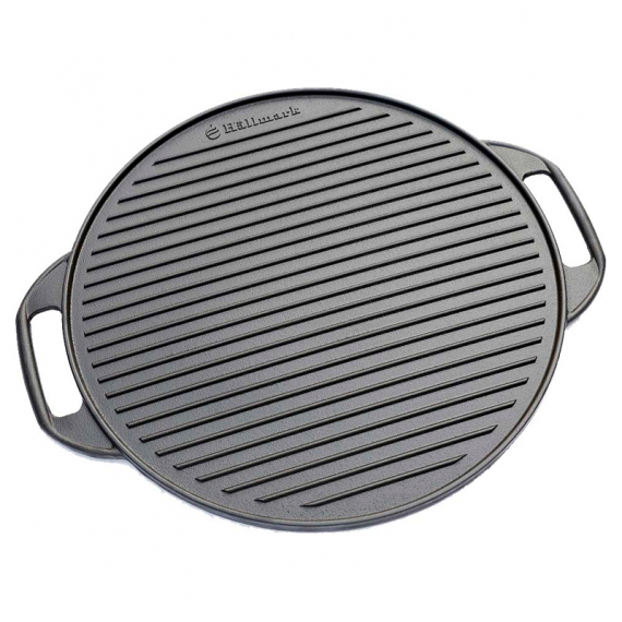 Hällmark Cast Iron Grill Pan 42cm ryhmässä Retkeily / ulkoilu / Retkikeittiöt & keittiövälineet / Paistinpannut - lisätarvikkeet / Paistinpannut @ Sportfiskeprylar.se (HM8807)