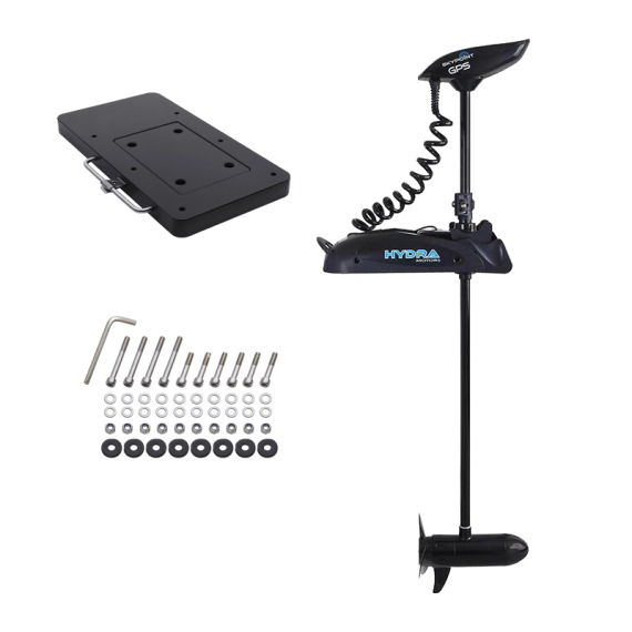 Hydra Skypoint GPS 12V Trolling Motor 65lb With Quick Bracket ryhmässä Veneilyelektroniikka & veneily / uistelumoottorit / Uistelumoottorit, keulaan asennettavat @ Sportfiskeprylar.se (HYDRA-65B54BRACKETSET)