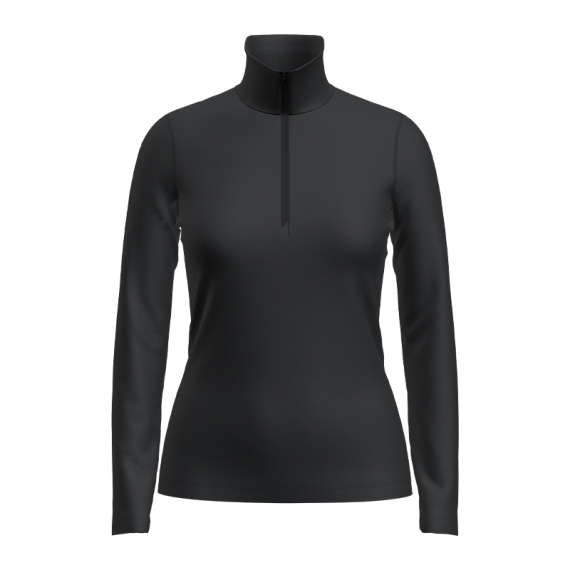Icebreaker Womens 200 Oasis LS Half Zip Black ryhmässä Vaatteet ja kengät / Vaatetus / Alusosat & alusvaatteet / Aluspaidat @ Sportfiskeprylar.se (IBB043800011007r)