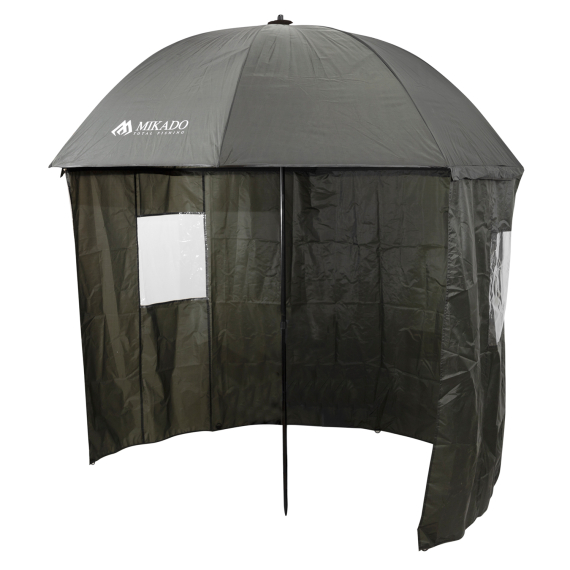 Mikado Fishing Umbrella With Side Cover 2.5m ryhmässä Retkeily / ulkoilu / Teltat & telttakalusteet / Brollyt & aurinkovarjot @ Sportfiskeprylar.se (IS14-P002)