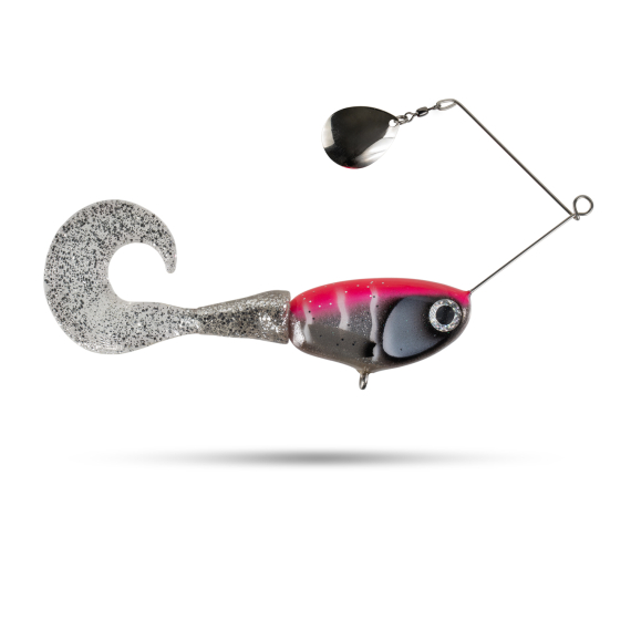 JW Lures Constant Spinnerbait 20cm, 70g - Pink Disco Tiger ryhmässä Vieheet / Spinnerbaitit @ Sportfiskeprylar.se (JWCTSB-6)