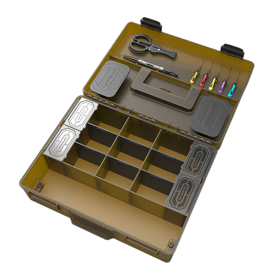 Korum Mega Blox Fully Loaded ryhmässä Säilytys / Rasiat ja laatikot / Tarvikesäilytys & rigisäilytys @ Sportfiskeprylar.se (K0290133)