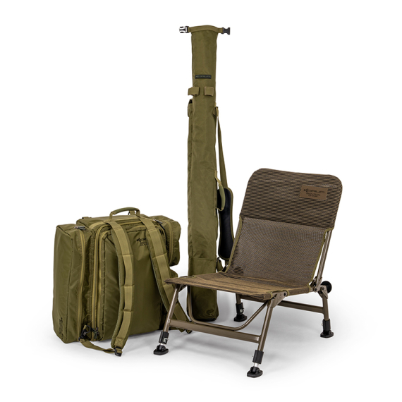 Korum Progress Roving Kit ryhmässä Retkeily / ulkoilu / Teltat & telttakalusteet / Tuolit ja Pöydät / Tuolit @ Sportfiskeprylar.se (K0300057)