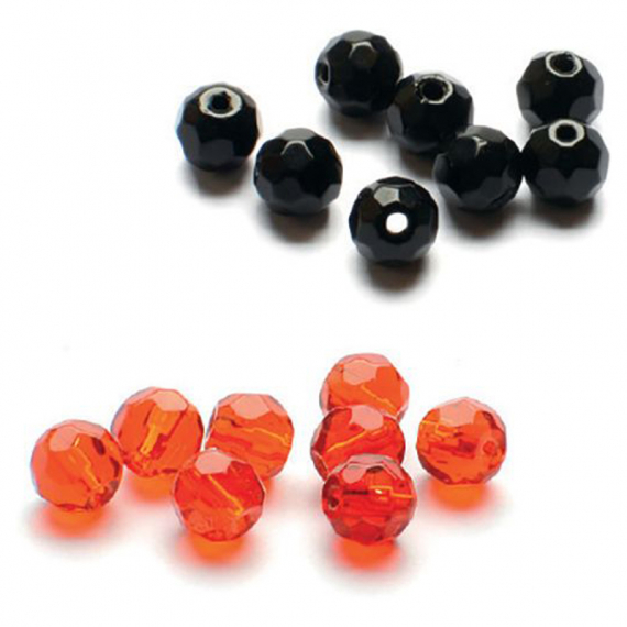 Darts Glass Beads Faceted (9pcs) - 6mm ryhmässä Koukut & Tarvikkeet / Rigit lisävarusteet / Helmet & pallot @ Sportfiskeprylar.se (K7906-0609)