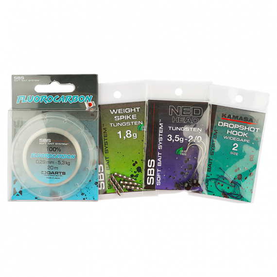 Darts Ned Head/Neko Rig Kit ryhmässä Koukut & Tarvikkeet / perukkeet & perukemateriaalit / Perukemateriaalit / Muut nauhamateriaalit @ Sportfiskeprylar.se (K99-002)