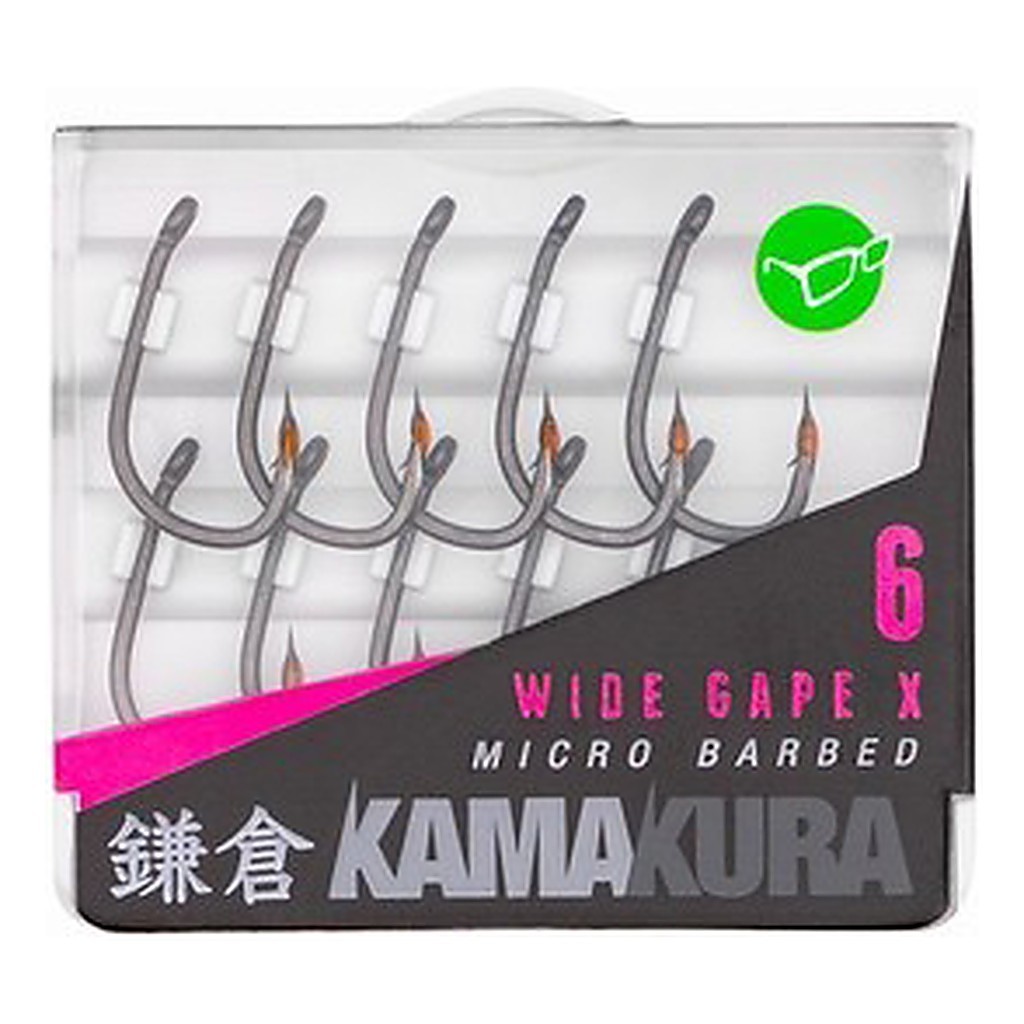 Korda Kamakura Wide Gape X - Size 4 ryhmässä Koukut & Tarvikkeet / Koukut / Specimen-koukut @ Sportfiskeprylar.se (KAM30)