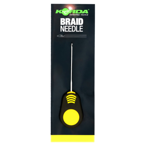 Korda Braided Hair Needle 7 cm (yellow) ryhmässä Työkalut ja tarvikkeet / Muut työkalut / Syötin turvaneula @ Sportfiskeprylar.se (KBNB)