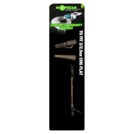 Korda COG Booms Flat Lead ryhmässä Koukut & Tarvikkeet / Rigit lisävarusteet / Muut rigitarvikkeet @ Sportfiskeprylar.se (KCOG3r)