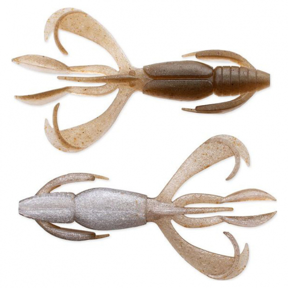 Keitech Crazy Flapper 7cm (8pcs) - Arkansas Shiner - Vieheet Jigit ja keinosyötit Ravut ja Creaturebaits-syötit Otusjigit
