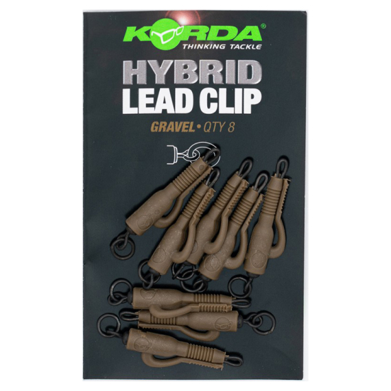Korda Hybrid Lead Clips ryhmässä Koukut & Tarvikkeet / Rigit lisävarusteet / Lyijylukot @ Sportfiskeprylar.se (KHCGr)