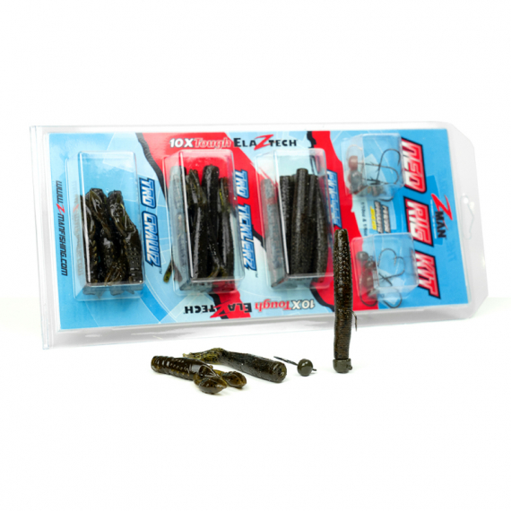 Z-man Ned Rig Kit - Green Pumpkin ryhmässä Vieheet / Viehesarjat @ Sportfiskeprylar.se (KIT-NED-GP)