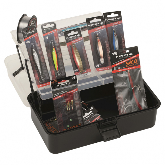 Kinetic Tackle Box Big Kit - Saltwater ryhmässä Vieheet / Viehesarjat @ Sportfiskeprylar.se (KS15078)