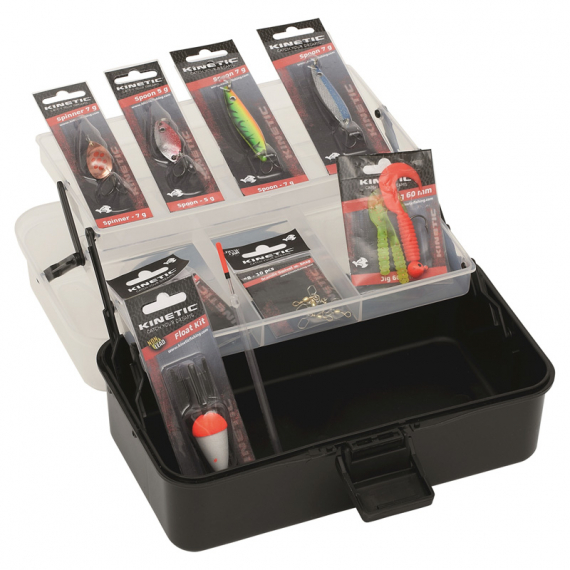 Kinetic Tackle Box Kit - Freshwater ryhmässä Vieheet / Viehesarjat @ Sportfiskeprylar.se (KS15079)