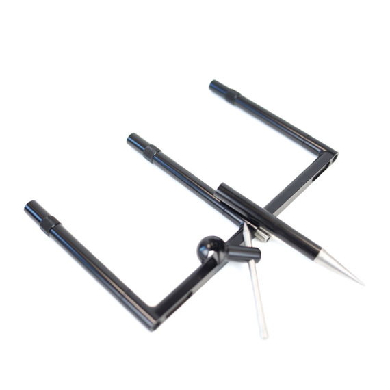 Korda Singlez Rod Buzz Bar Black ryhmässä Työkalut ja tarvikkeet / Vapatueet, & vapatelineet & vavan lepuuttajan varret / Vavan leputtajan varret @ Sportfiskeprylar.se (KSING20r)